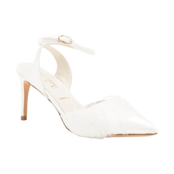 SOMETHING BLEU Ivory Made In Italy Effie Pumps - Picture 4 of 4